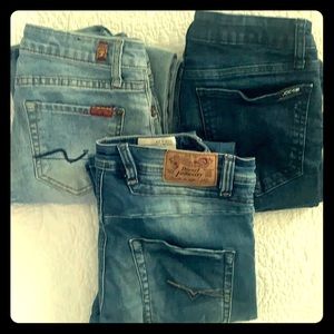 Lot of Designer Boys Jeans Size 12 (skinny fit)